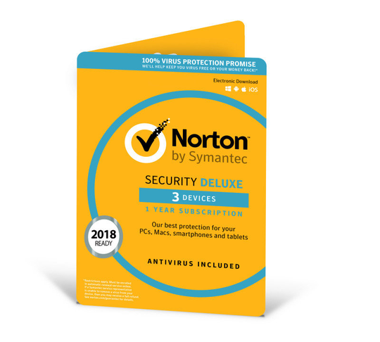 Norton Security Deluxe (v. 3.0) - Subscription Licence (1 year) - 3 Devices