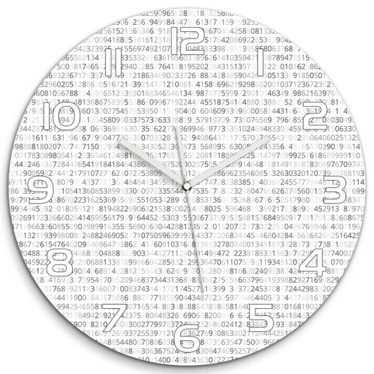 Jesseray 60cm Silent Wall Clock