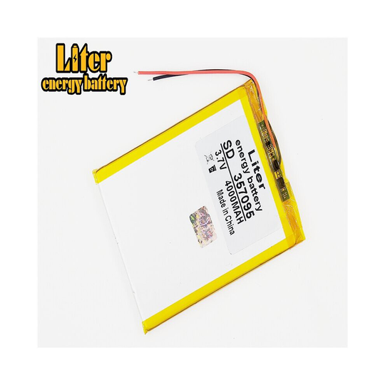 3.7V 4000mah (polymer lithium ion battery) Li-ion battery for tablet p