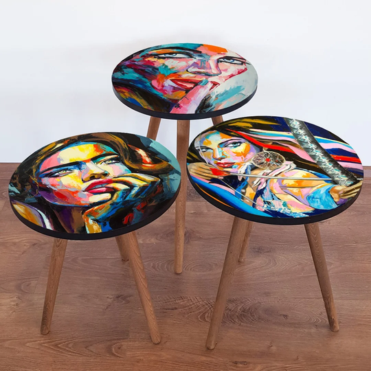 Margret 3 Piece Nest of Tables