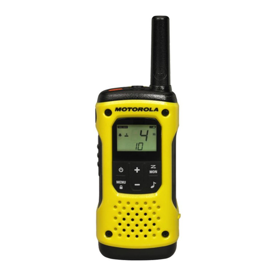Motorola TLKR T92 H20 Walkie Talkie - Yellow & Black, Yellow