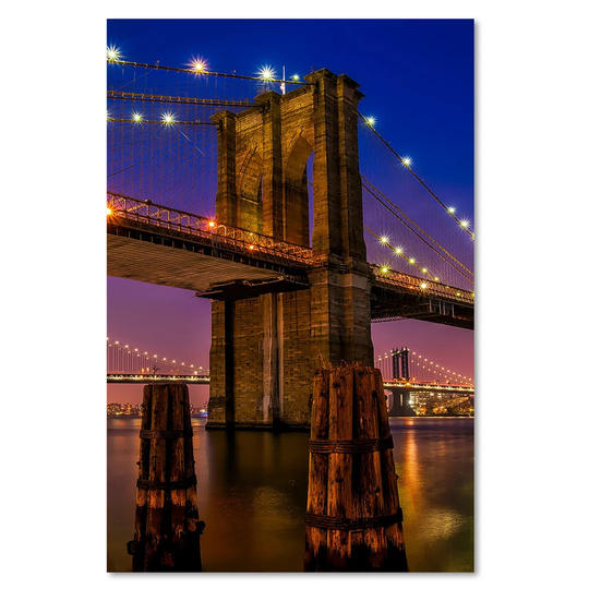 Canvas Print, Violet City And Architecture 16322