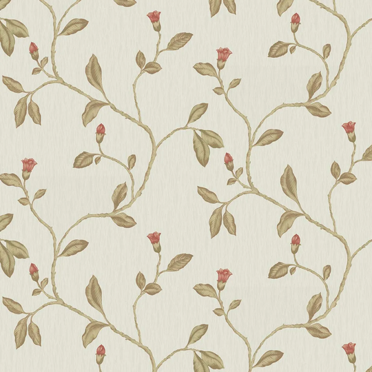 Holden Decor Lia Hwv Red/Cotton Wallpaper