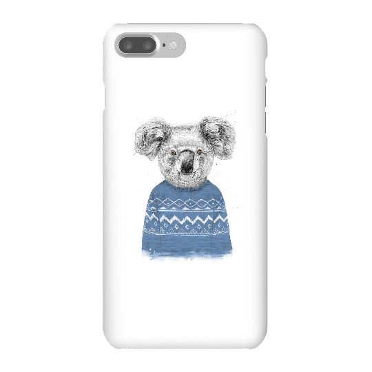 Balazs Solti Koala And Jumper Phone Case for iPhone and Android - iPhone 7 Plus - Snap Case - Gloss