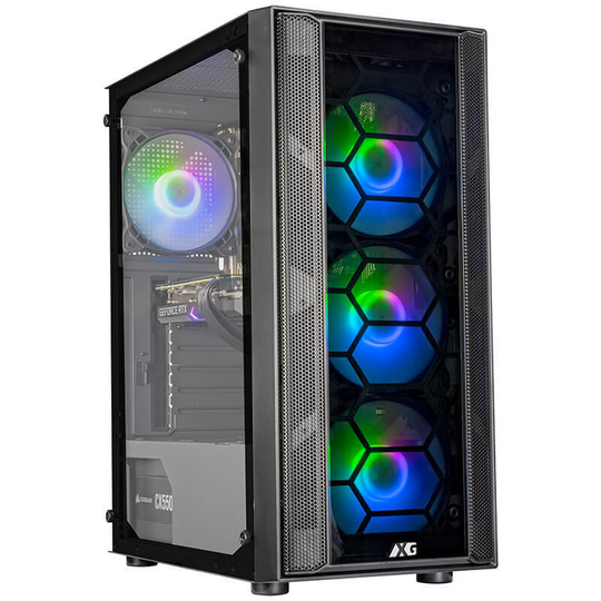 Xenta Gaming Desktop Intel Core i3-10105F 8GB RAM RTX 3050 500GB SSD No OS