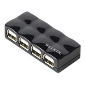 Belkin Hi-Speed USB 2.0 4-Port Mobile Hub Hub 4 porte USB