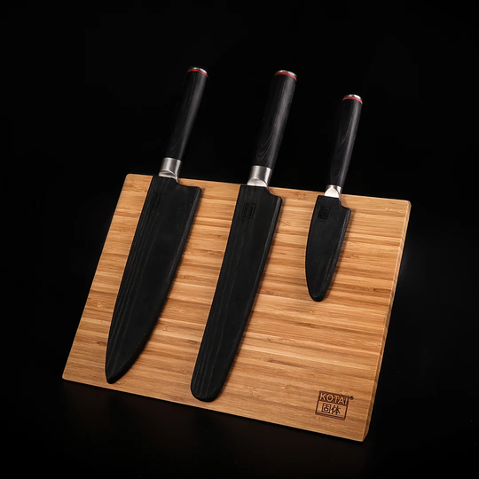 KOTAI - Foldable Natural Rayon from Bamboo Magnetic Knife Holder for 6-8 Knives