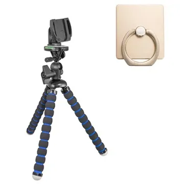 Arkon FRTRIXL Flexible Tripod Stand with Finger Ring Holder