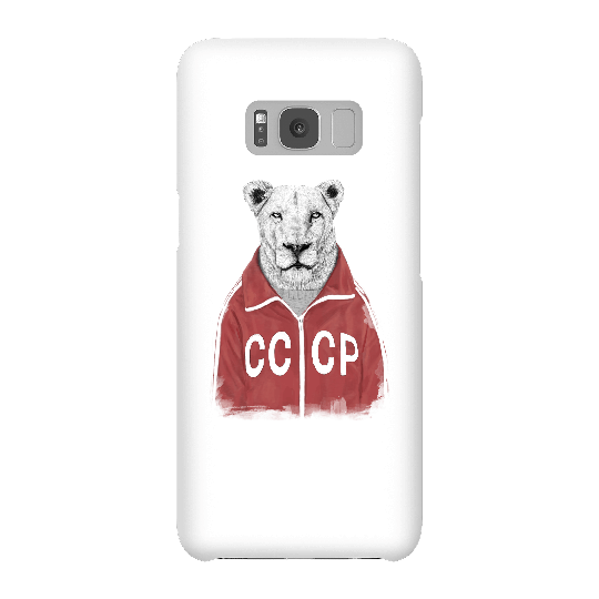 Balazs Solti CCCP Lion Phone Case for iPhone and Android - Samsung S8 - Snap Case - Matte
