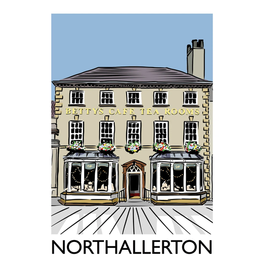 'Northallerton 4' Graphic Art