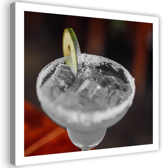 Canvas Print Lime Drink