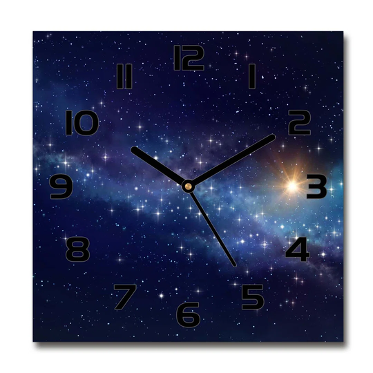 Jesses Galaxy Silent Wall Clock