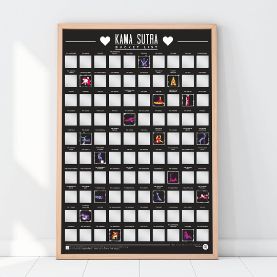Kama Sutra Bucket List Poster