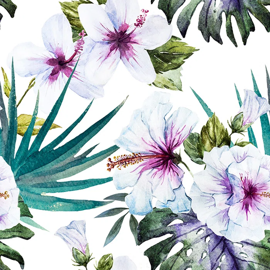 Walllpaper Roll 416X254cm Mural Decoration Kitchen Livingroom Bedroom Wallpaper Material With Print - Lovely Botanical Hawaiian