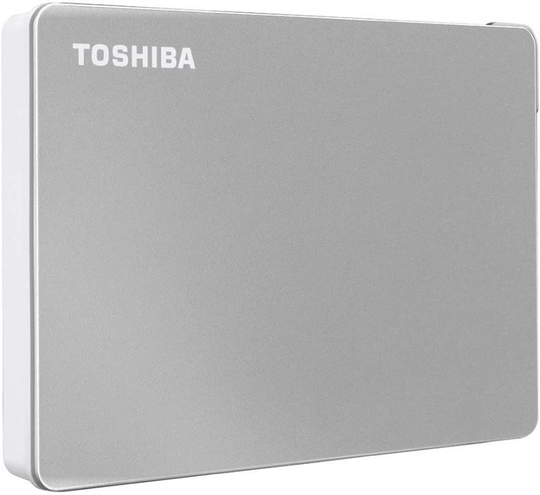 Toshiba 1TB Canvio Flex Portable External Hard Drive - Silver