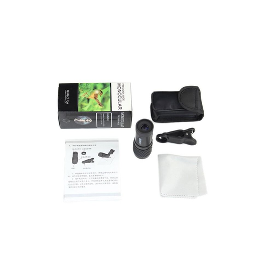 8x21 Monocular Telescope Lens for iPhone Samsung HTC Smartphone Camera