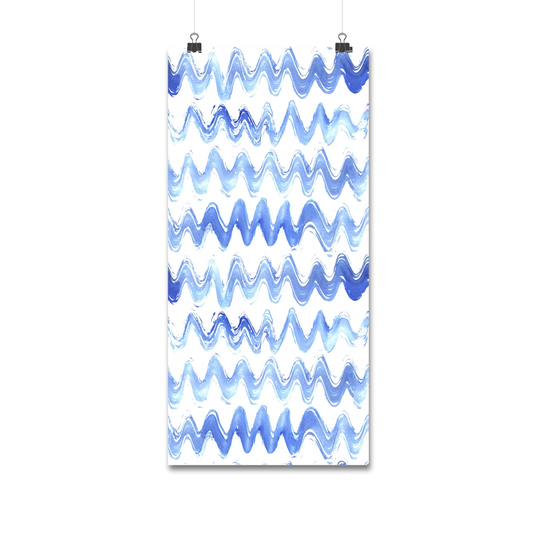 Walllpaper Roll 208X146cm Mural Decoration Kitchen Livingroom Bedroom Wallpaper Material With Print - In Waves Abstract