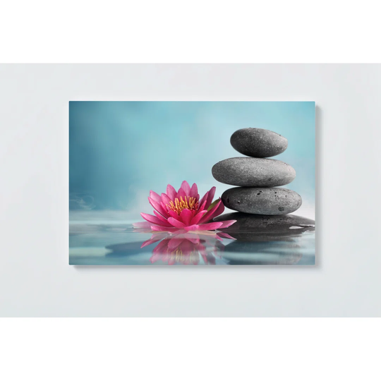 Stones Motif Magnetic Wall Mounted Cork Board