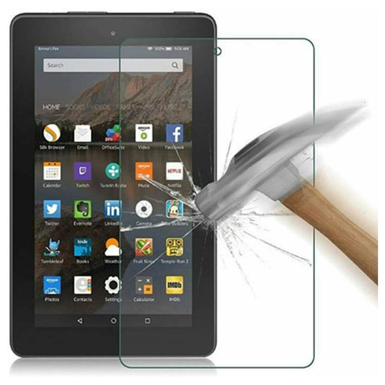(1x Tempered Glass) For Amazon Fire HD 7" Tempered Glass 7th/9th Gen