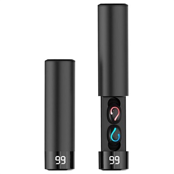 Super Tube TWS Earphones with Charging Case HQB-Q67 - Black