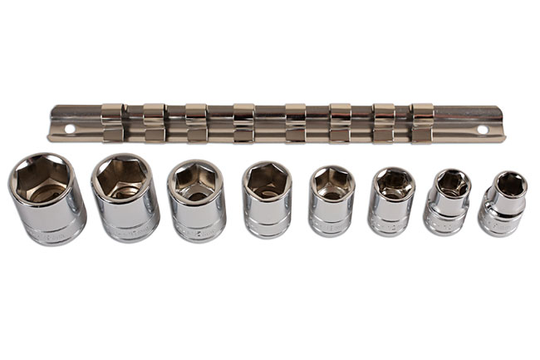 Kamasa 56100 Gripper Socket Set 3/8"D 9pc