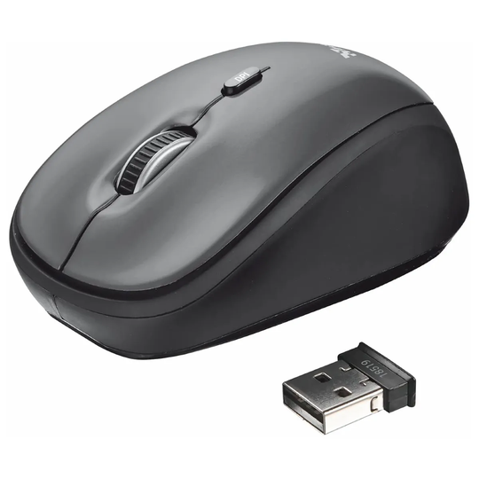 Trust Yvi Wireless Mouse - Black
