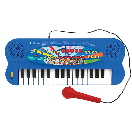 Lexibook Paw Patrol Electronic Keyboard with Mic and Line-In Cable (32 keys)