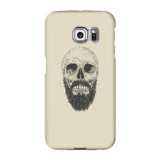 Balazs Solti Bearded Skull Phone Case for iPhone and Android - Samsung S6 Edge - Snap Case - Gloss