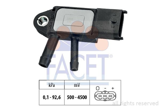 Air Pressure Sensor, height adaptation Made in Italy - OE Equivalent 103292