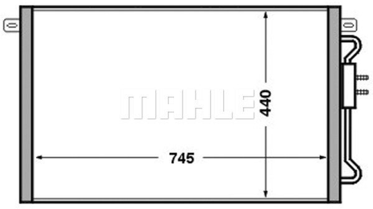 Condenser Air Conditioning 8FC351305-191 by BEHR