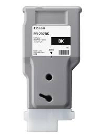 Canon PFI-207BK Black Ink Tank 300ml