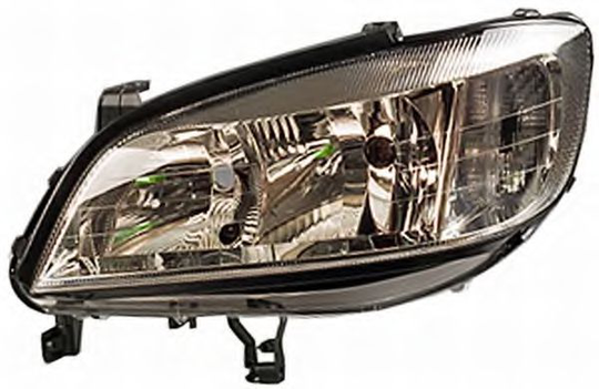Headlight Halogen 1EG354539-021 by Hella Right