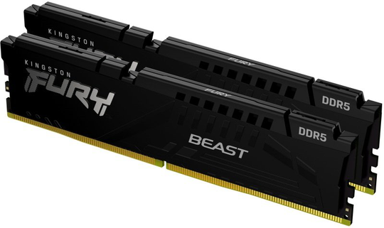 Kingston FURY Beast 16GB (2x 8GB) 5600MHz DDR5 RAM - Black