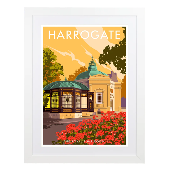 Harrogate - Graphic Art Print on Paper
