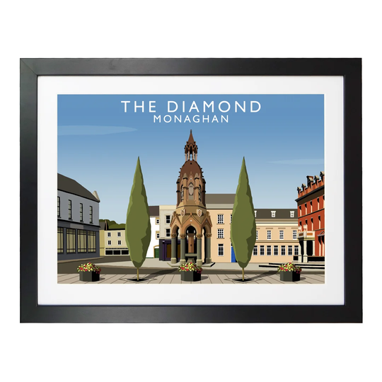The Diamond Monaghan by Richard O'Neil - Graphic Art Print on Paper