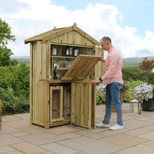 Zest4Leisure Zest Garden Bar And 2 Stool Set