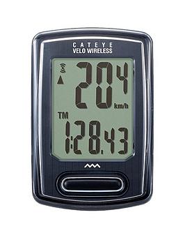 Cateye Velo Wireless Plus Cycle Computer - Black