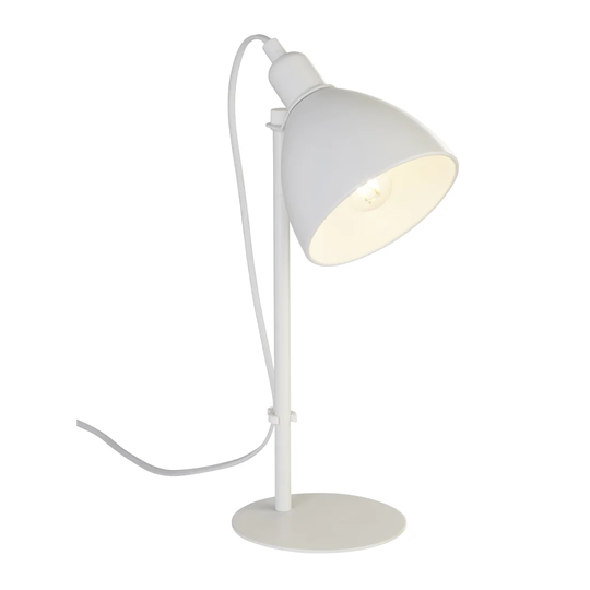 Mciver 35Cm White Desk Lamp