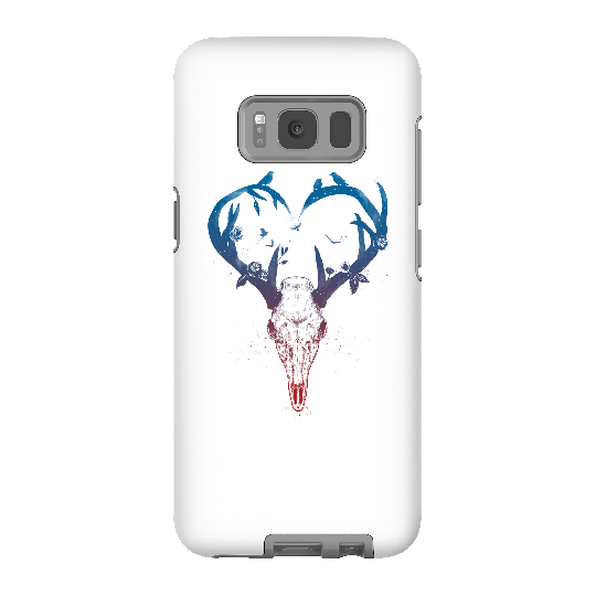 Balazs Solti Antlers Phone Case for iPhone and Android - Samsung S8 - Tough Case - Gloss