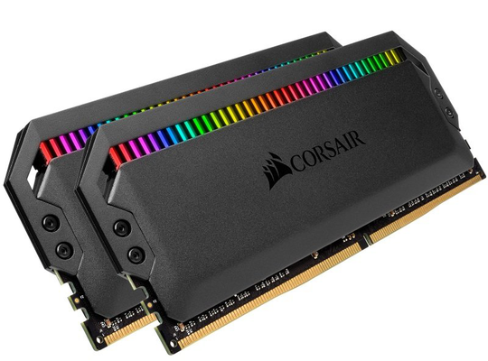 CORSAIR DOMINATOR PLATINUM RGB 16GB (2x8GB) DDR4 3200 (PC4-28800) C16 1.35V