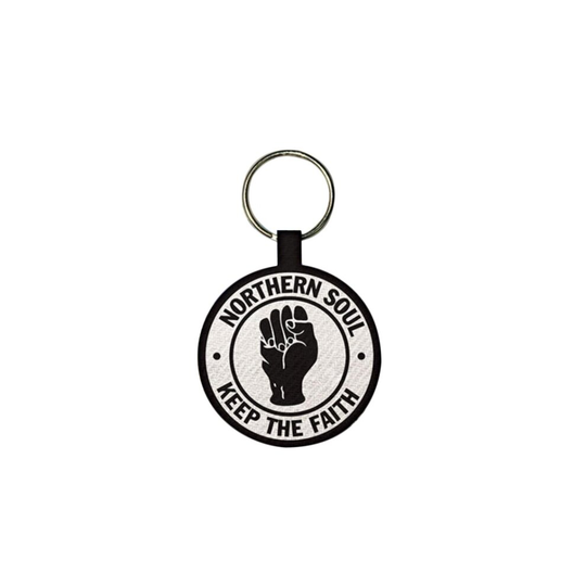 Northern Soul Woven Keyring