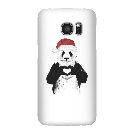 Balazs Solti Santa Bear Phone Case for iPhone and Android - Samsung S7 - Snap Case - Matte