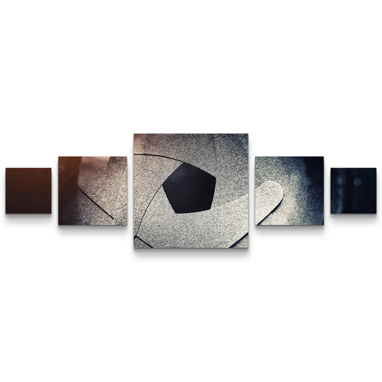 Old Camera Lens Photographic Print Multi-Piece Image on Canvas