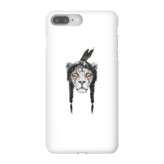 Balazs Solti Native Lion Phone Case for iPhone and Android - iPhone 8 Plus - Snap Case - Gloss