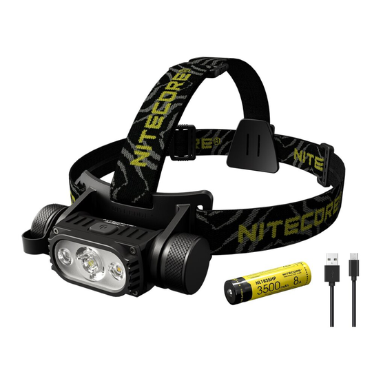 Nitecore HC65 V2 Luminus SST-40-W LED 1750Lumen LED Headlight Headlamp