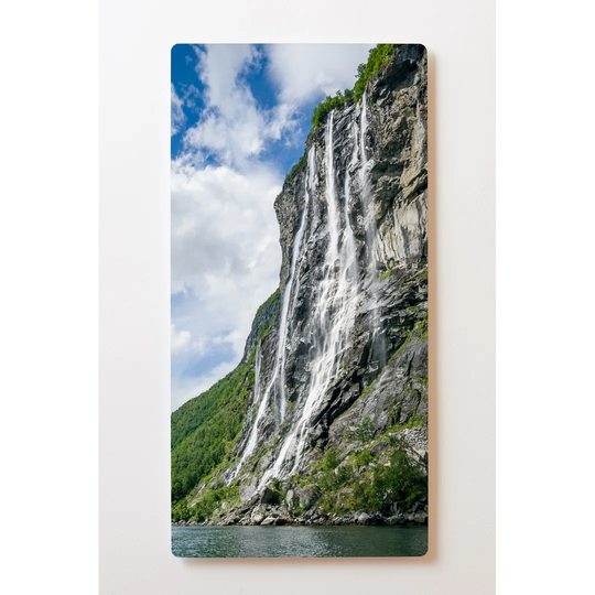 Notiz Motive Waterfall Magnetic Wall Mounted Cork Board