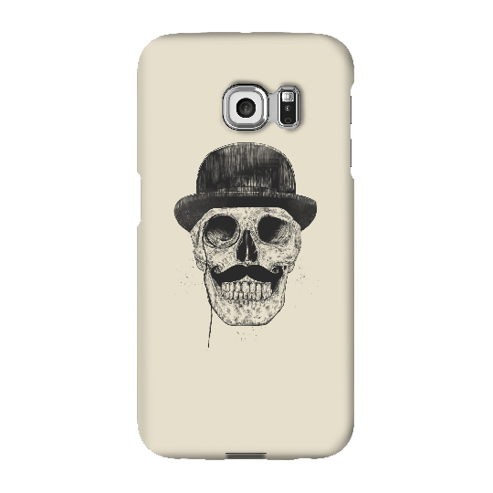 Balazs Solti Monocle Skull Phone Case for iPhone and Android - Samsung S6 Edge Plus - Snap Case - Matte