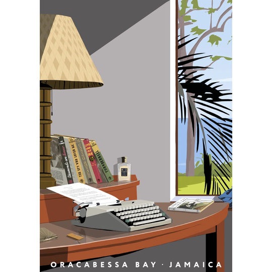 Oracabessa Bay by Richard O'Neil - Graphic Art Print on Paper