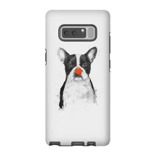 Balazs Solti Red Nosed Bulldog Phone Case for iPhone and Android - Samsung Note 8 - Tough Case - Gloss