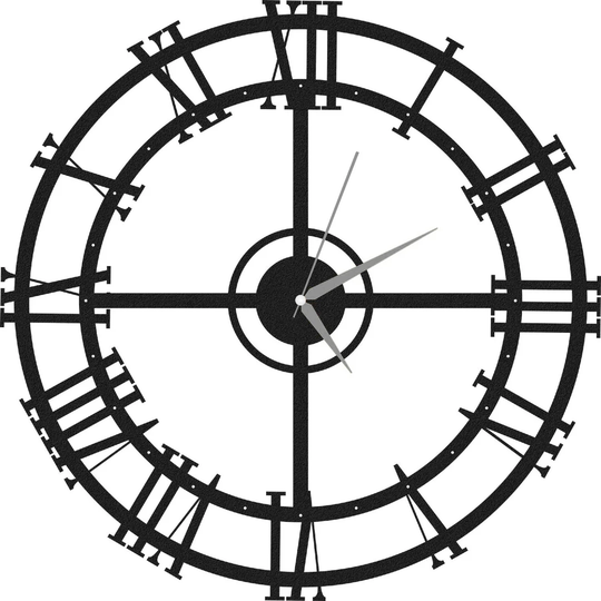 Cobblefield 50cm Wall Clock